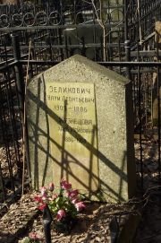 Зеликович Наум Леонтьевич, Москва, Востряковское кладбище